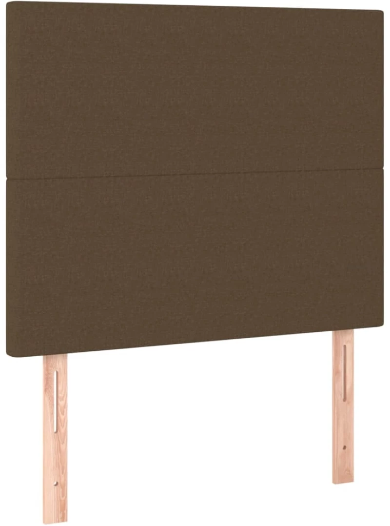 ΚΡΕΒΑΤΙ BOXSPRING ΜΕ ΣΤΡΩΜΑ & LED ΣΚ.ΚΑΦΕ 100X200 ΕΚ ΥΦΑΣΜΑΤΙΝΟ 3135256