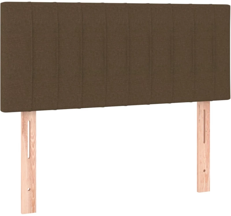 ΚΡΕΒΑΤΙ BOXSPRING ΜΕ ΣΤΡΩΜΑ ΣΚΟΥΡΟ ΚΑΦΕ 90X190 ΕΚ. ΥΦΑΣΜΑΤΙΝΟ 3129836