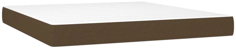 ΚΡΕΒΑΤΙ BOXSPRING ΜΕ ΣΤΡΩΜΑ & LED ΣΚ.ΚΑΦΕ 180X200ΕΚ. ΥΦΑΣΜΑΤΙΝΟ 3135376