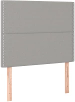 ΚΡΕΒΑΤΙ BOXSPRING ΜΕ ΣΤΡΩΜΑ ΑΝΟΙΧΤΟ ΓΚΡΙ 90X200 ΕΚ. ΥΦΑΣΜΑΤΙΝΟ 3136485