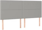 ΚΡΕΒΑΤΙ BOXSPRING ΜΕ ΣΤΡΩΜΑ ΑΝΟΙΧΤΟ ΓΚΡΙ 180X200 ΕΚ. ΥΦΑΣΜΑΤΙΝΟ 3137093