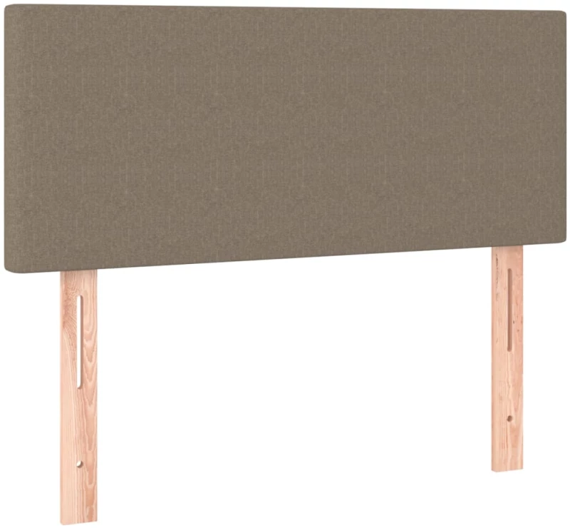 ΚΡΕΒΑΤΙ BOXSPRING ΜΕ ΣΤΡΩΜΑ TAUPE 80X200 ΕΚ. ΥΦΑΣΜΑΤΙΝΟ 3126601