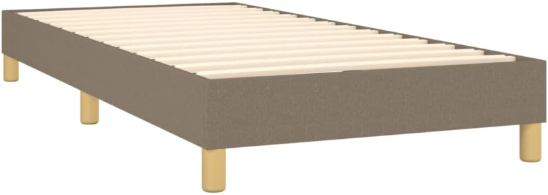 ΚΡΕΒΑΤΙ BOXSPRING ΜΕ ΣΤΡΩΜΑ & LED TAUPE 80X200 ΕΚ. ΥΦΑΣΜΑΤΙΝΟ 3133513