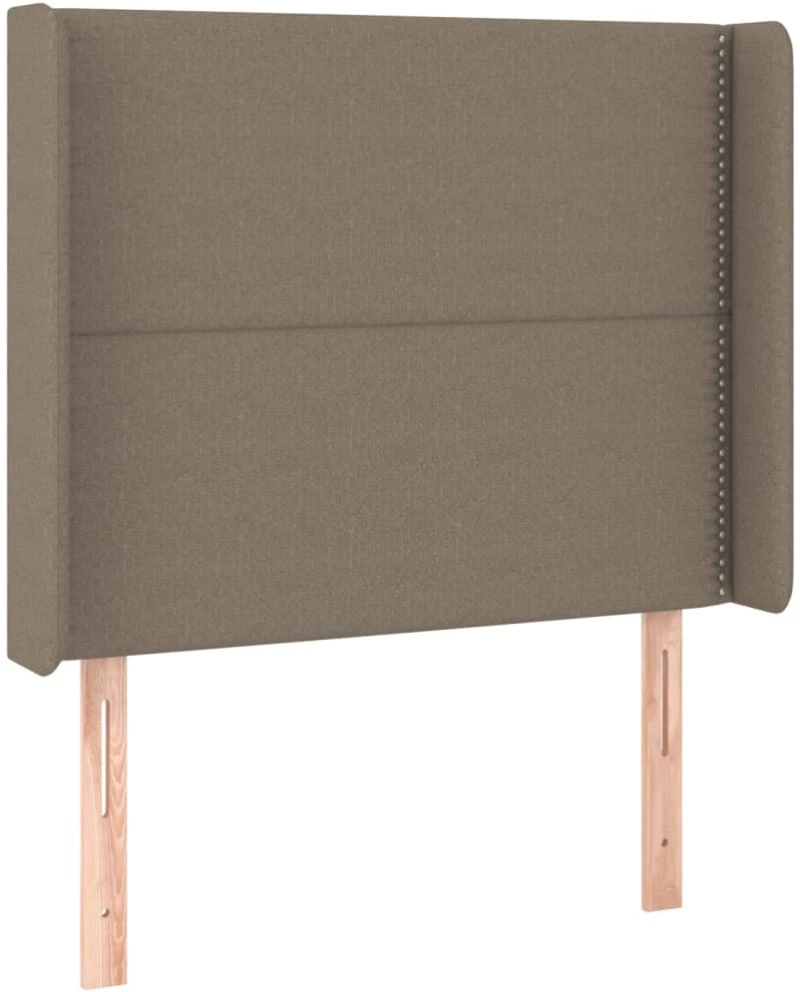 ΚΡΕΒΑΤΙ BOXSPRING ΜΕ ΣΤΡΩΜΑ & LED TAUPE 90X200 ΕΚ. ΥΦΑΣΜΑΤΙΝΟ 3138209