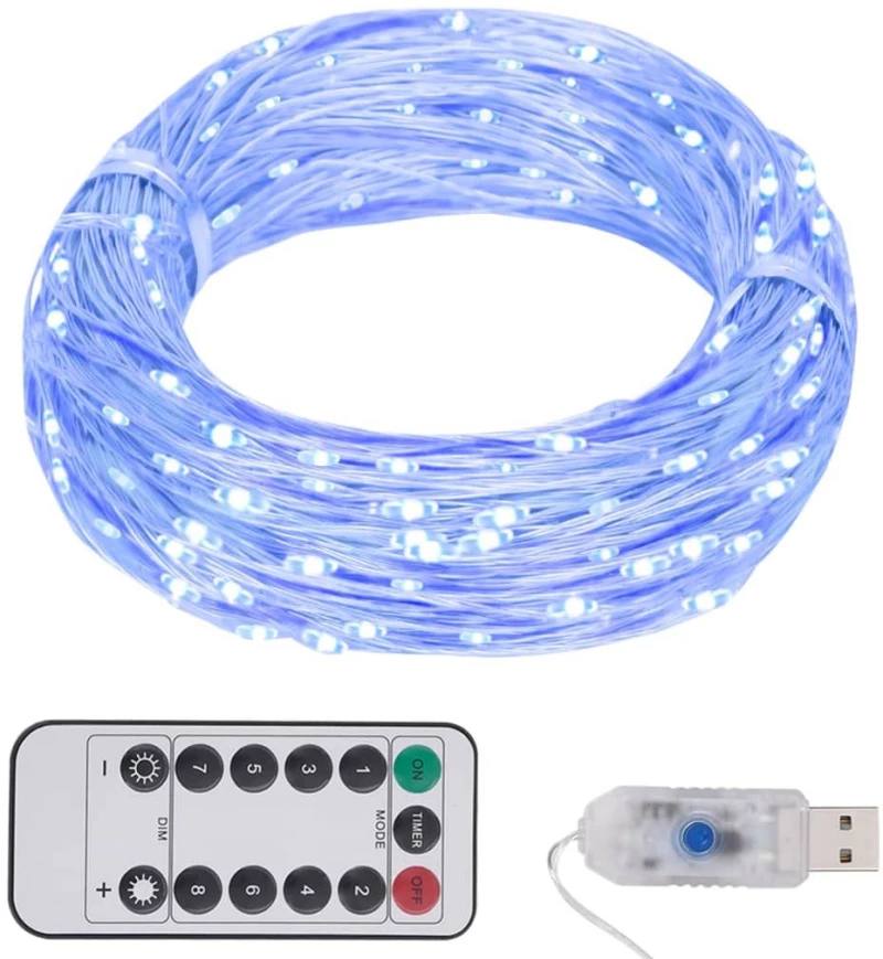 ΓΙΡΛΑΝΤΑ ΦΩΤΙΣΜΟΥ LED ΜΠΛΕ 30 Μ. 330053