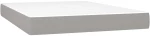 ΚΡΕΒΑΤΙ BOXSPRING ΜΕ ΣΤΡΩΜΑ ΑΝΟΙΧΤΟ ΓΚΡΙ 140X190 ΕΚ. ΥΦΑΣΜΑΤΙΝΟ 3130185