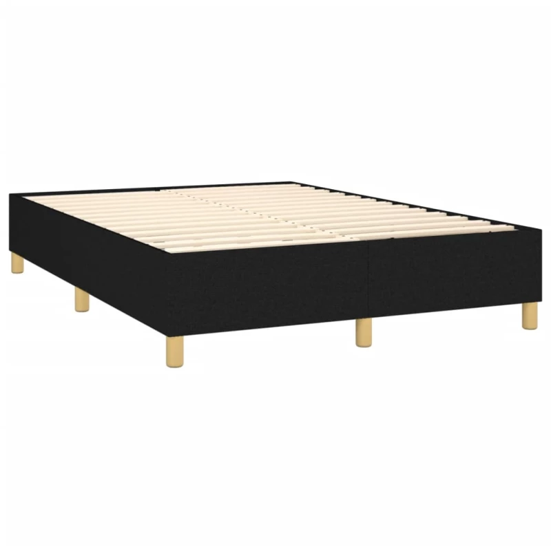 ΚΡΕΒΑΤΙ BOXSPRING ΜΕ ΣΤΡΩΜΑ ΜΑΥΡΟ 140X190 ΕΚ. ΥΦΑΣΜΑΤΙΝΟ 3137071