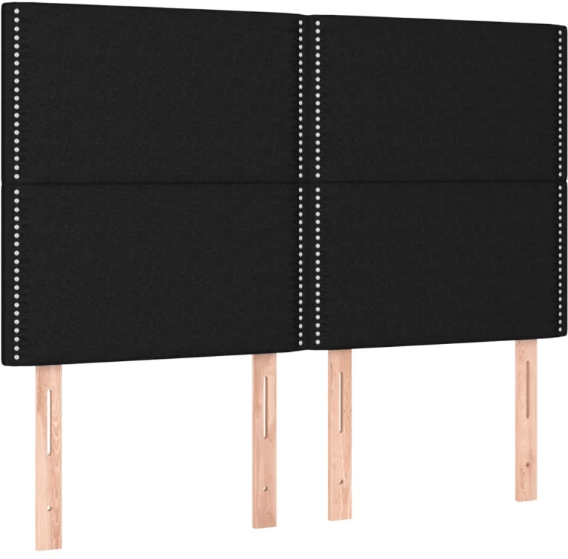 ΚΡΕΒΑΤΙ BOXSPRING ΜΕ ΣΤΡΩΜΑ ΜΑΥΡΟ 140X190 ΕΚ. ΥΦΑΣΜΑΤΙΝΟ 3137071