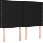 ΚΡΕΒΑΤΙ BOXSPRING ΜΕ ΣΤΡΩΜΑ ΜΑΥΡΟ 140X190 ΕΚ. ΥΦΑΣΜΑΤΙΝΟ 3137071