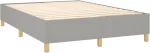 ΚΡΕΒΑΤΙ BOXSPRING ΜΕ ΣΤΡΩΜΑ & LED ΑΝ.ΓΚΡΙ 140X190ΕΚ. ΥΦΑΣΜΑΤΙΝΟ 3138789