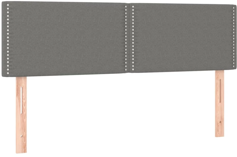 ΚΡΕΒΑΤΙ BOXSPRING ΜΕ ΣΤΡΩΜΑ & LED ΣΚ.ΓΚΡΙ 140X190 ΕΚ ΥΦΑΣΜΑΤΙΝΟ 3133070