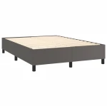 ΚΡΕΒΑΤΙ BOXSPRING ΜΕ ΣΤΡΩΜΑ ΓΚΡΙ 140X200ΕΚ. ΑΠΟ ΣΥΝΘΕΤΙΚΟ ΔΕΡΜΑ 3132445
