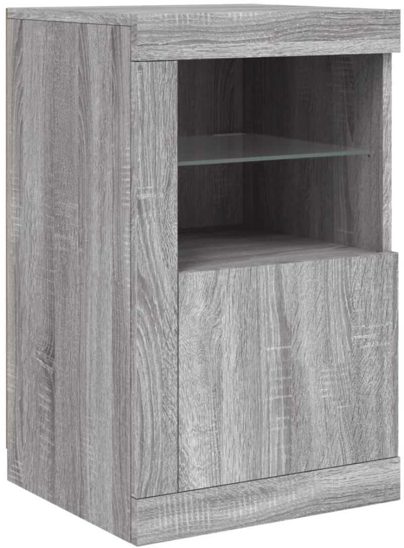 ΜΠΟΥΦΕΣ ΜΕ LED ΓΚΡΙ SONOMA 142,5X37X67 ΕΚ. 3209091
