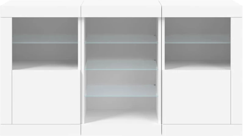 ΜΠΟΥΦΕΣ ΜΕ ΦΩΤΑ LED ΛΕΥΚΟΣ 123 X 37 X 67 ΕΚ. 3209079