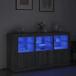 ΜΠΟΥΦΕΣ ΜΕ LED ΓΚΡΙ SONOMA 123 X 37 X 67 ΕΚ. 3209063