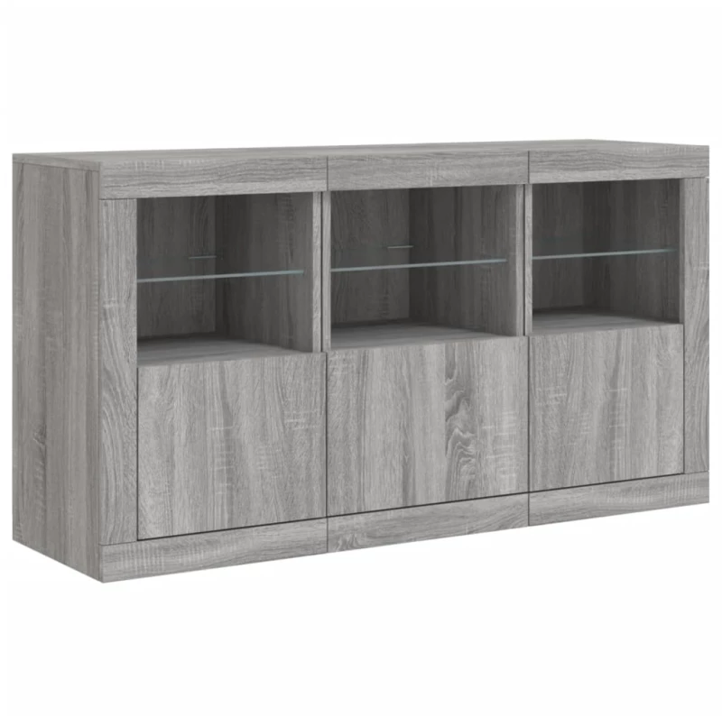 ΜΠΟΥΦΕΣ ΜΕ LED ΓΚΡΙ SONOMA 123 X 37 X 67 ΕΚ. 3209063