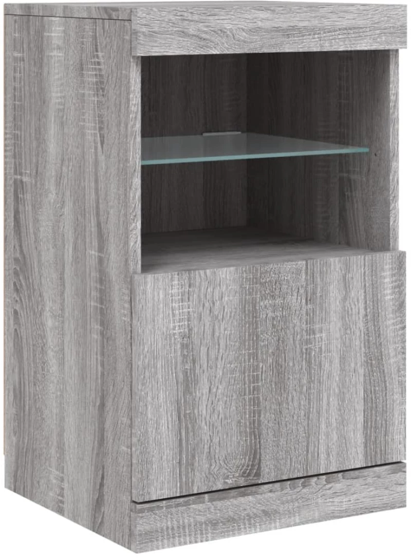 ΜΠΟΥΦΕΣ ΜΕ LED ΓΚΡΙ SONOMA 123 X 37 X 67 ΕΚ. 3209063