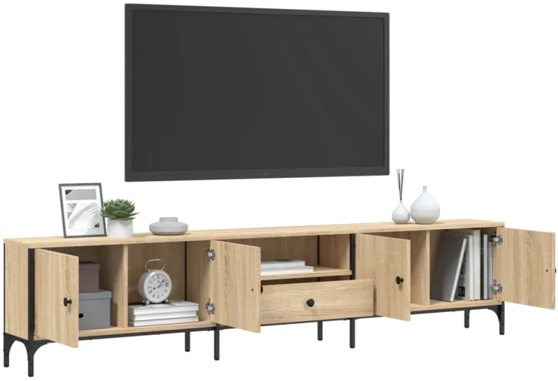 ΈΠΙΠΛΟ ΤΗΛΕΟΡΑΣΗΣ ΜΕ ΣΥΡΤΑΡΙ SONOMA ΔΡΥΣ 200X25X44ΕΚ ΕΠΕΞ. ΞΥΛΟ 838989