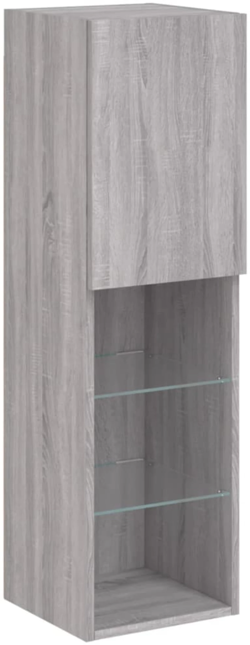 ΈΠΙΠΛΟ ΤΗΛΕΟΡΑΣΗΣ ΜΕ LED ΓΚΡΙ SONOMA 30,5X30X102 ΕΚ. 837025