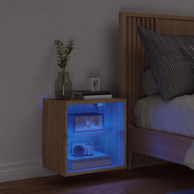 ΚΟΜΟΔΙΝΟ ΕΠΙΤΟΙΧΙΟ ΜΕ ΦΩΤΑ LED SONOMA ΔΡΥΣ 837068