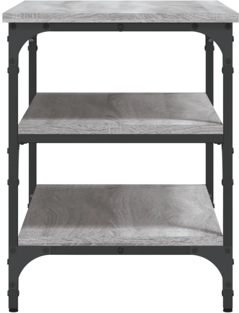 ΠΑΠΟΥΤΣΟΘΗΚΗ ΓΚΡΙ SONOMA 70X38,5X49 ΕΚ. ΑΠΟ ΕΠΕΞΕΡΓΑΣΜΕΝΟ ΞΥΛΟ 839041