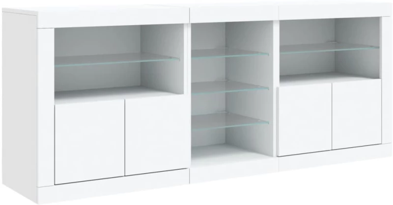 ΜΠΟΥΦΕΣ ΜΕ ΦΩΤΑ LED ΛΕΥΚΟΣ 162 X 37 X 67 ΕΚ. 3209030