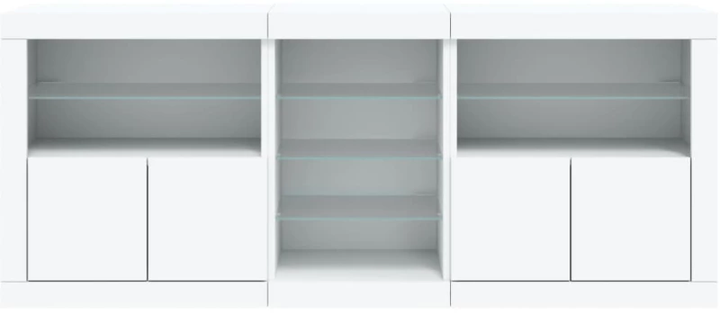 ΜΠΟΥΦΕΣ ΜΕ ΦΩΤΑ LED ΛΕΥΚΟΣ 162 X 37 X 67 ΕΚ. 3209030