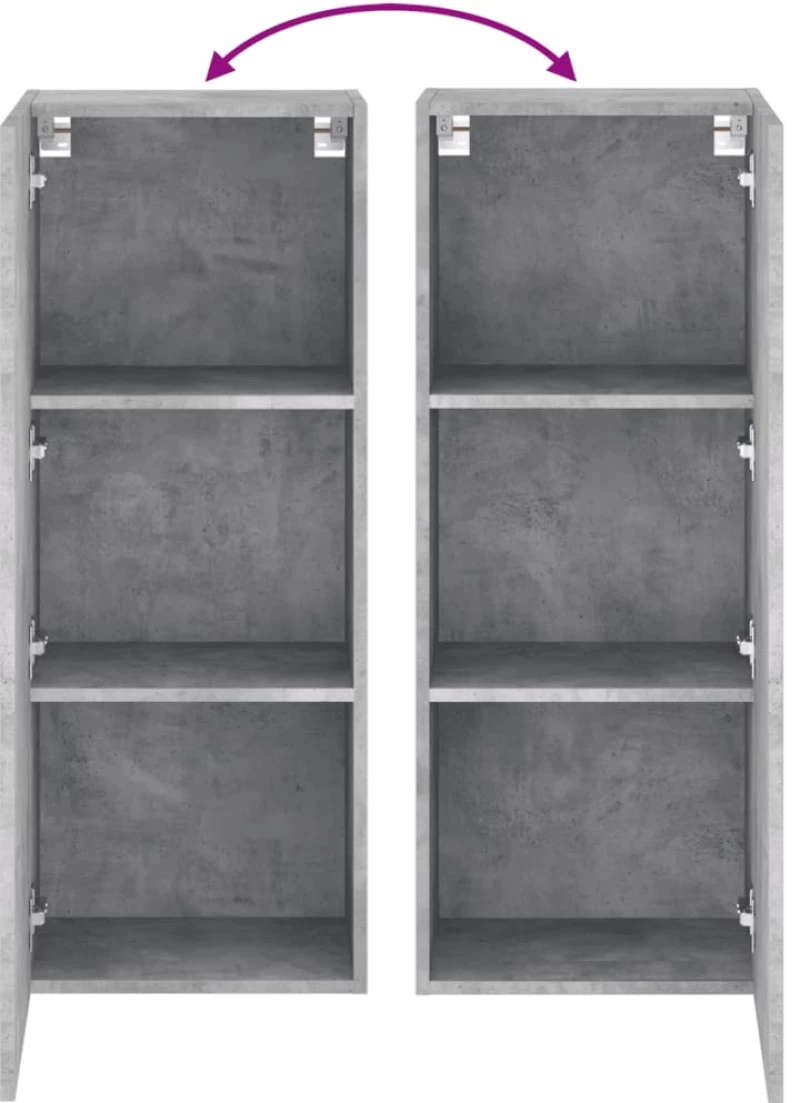 ΈΠΙΠΛΟ ΤΟΙΧΟΥ ΤΗΛΕΟΡΑΣΗΣ ΓΚΡΙ ΣΚΥΡ. 40,5X30X102 ΕΚ. ΕΠΕΞ. ΞΥΛΟ 836934
