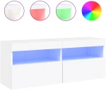 ΈΠΙΠΛΟ ΤΟΙΧΟΥ ΤΗΛΕΟΡΑΣΗΣ ΜΕ LED ΛΕΥΚΟ 100X30X40 ΕΚ. 837211