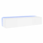 ΈΠΙΠΛΑ ΤΟΙΧΟΥ ΤΗΛΕΟΡΑΣΗΣ ΜΕ LED 2 ΤΕΜ. ΛΕΥΚΑ 80X35X31 ΕΚ. 837282