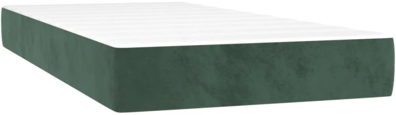 ΚΡΕΒΑΤΙ BOXSPRING ΜΕ ΣΤΡΩΜΑ & LED ΣΚ. ΠΡΑΣΙΝΟ 90X190 ΕΚ ΒΕΛΟΥΔΟ 3139478