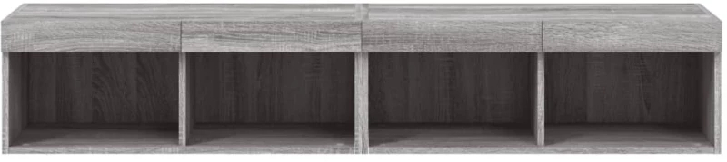 ΈΠΙΠΛΑ ΤΗΛΕΟΡΑΣΗΣ ΜΕ LED 2 ΤΕΜ. ΓΚΡΙ SONOMA 80 X 30 X 30 ΕΚ. 837152