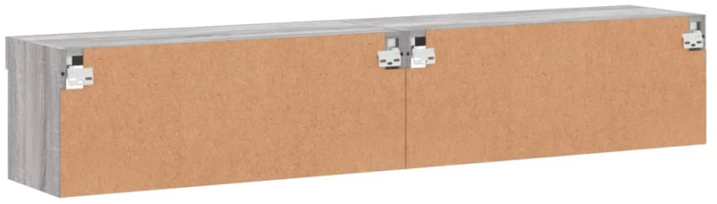 ΈΠΙΠΛΑ ΤΗΛΕΟΡΑΣΗΣ ΜΕ LED 2 ΤΕΜ. ΓΚΡΙ SONOMA 80 X 30 X 30 ΕΚ. 837152