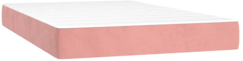 ΚΡΕΒΑΤΙ BOXSPRING ΜΕ ΣΤΡΩΜΑ ΡΟΖ 120X200 ΕΚ. ΒΕΛΟΥΔΙΝΟ 3137898