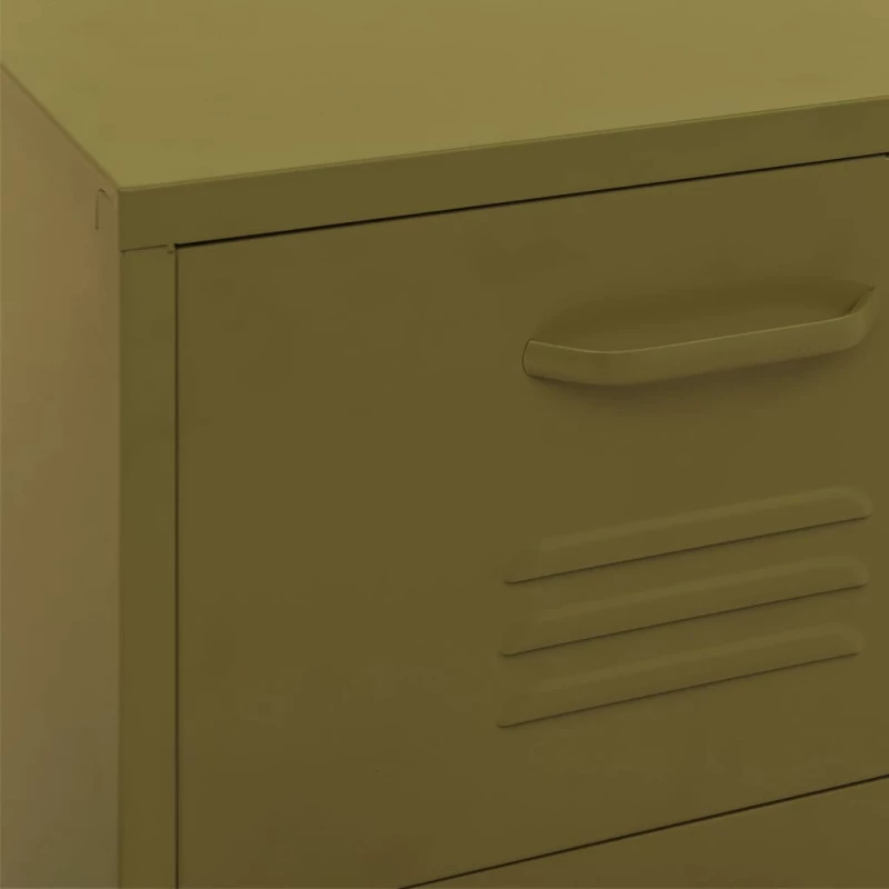 ΝΤΟΥΛΑΠΙ ΑΠΟΘΗΚΕΥΣΗΣ ΠΡΑΣΙΝΟ ΛΑΔΙ 42,5X35X101,5 ΕΚ. ΑΠΟ ΑΤΣΑΛΙ 336180