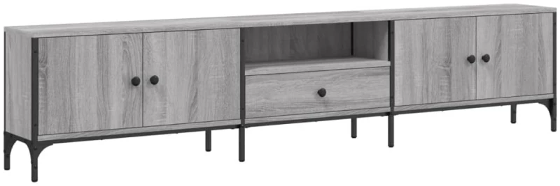 ΈΠΙΠΛΟ ΤΗΛΕΟΡΑΣΗΣ ΜΕ ΣΥΡΤΑΡΙ ΓΚΡΙ SONOMA 200X25X44ΕΚ ΕΠΕΞ. ΞΥΛΟ 838991