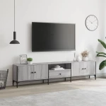 ΈΠΙΠΛΟ ΤΗΛΕΟΡΑΣΗΣ ΜΕ ΣΥΡΤΑΡΙ ΓΚΡΙ SONOMA 200X25X44ΕΚ ΕΠΕΞ. ΞΥΛΟ 838991