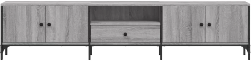 ΈΠΙΠΛΟ ΤΗΛΕΟΡΑΣΗΣ ΜΕ ΣΥΡΤΑΡΙ ΓΚΡΙ SONOMA 200X25X44ΕΚ ΕΠΕΞ. ΞΥΛΟ 838991
