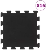 ΔΑΠΕΔΟ ΠΡΟΣΤΑΣΙΑΣ ΠΑΖΛ 16 ΤΕΜ. ΜΑΥΡΟ 16ΧΙΛ. 30X30 ΕΚ. ΚΑΟΥΤΣΟΥΚ 155671