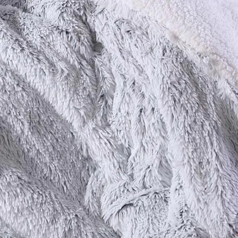 ΚΟΥΒΕΡΤΟΠΑΠΛΩΜΑ KRYSTAL ΗΜΙΔΙΠΛΟ 160X220 ΓΟΥΝΑ & SHERPA 650gsm