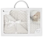 Interbaby Bear Κουβέρτα Αγκαλιάς 80X110 & Dou Dou Beige