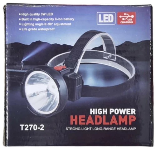 Φακός Κεφαλής LED T270-2