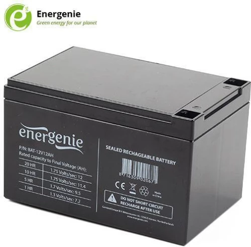 ENERGENIE LEAD BATTERY 12V 12AH