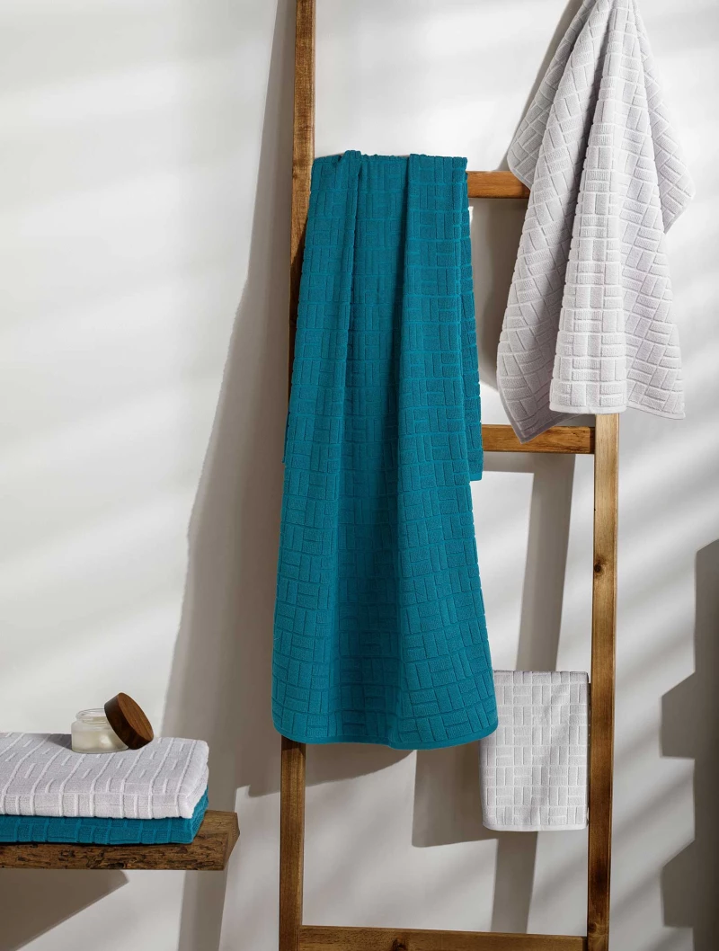 ΠΕΤΣΕΤΑ URBAN GREΥ Γκρι Πετσέτα μπάνιου: 80 x 150 εκ. MADI