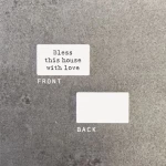 ΕΠΙΓΡΑΦΕΣ ΜΙΚΡΕΣ ΞΥΛΙΝΕΣ ΣΕΤ/10 - BLESS THIS HOUSE WITH LOVE 1X1,6 ΕΚ.