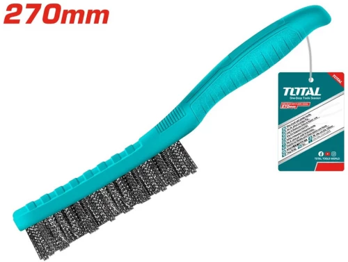 TOTAL  Συρματόβουρτσα χειρός 270mm (TAC3804051)