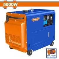 WADFOW Γεννήτρια DIESEL μονοφασική κλειστού τύπου 5.000W (WDG2A50)