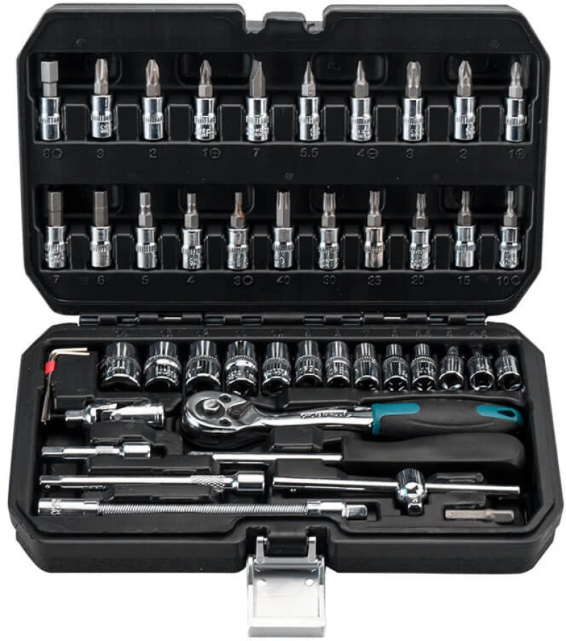 BORMANN PRO Καρυδάκια 1/4'' 46 τεμάχια (BHT5100)