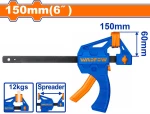 WADFOW Σφιγκτήρας μαραγκών αυτόματος 6" / 60X150mm (WCP4306)