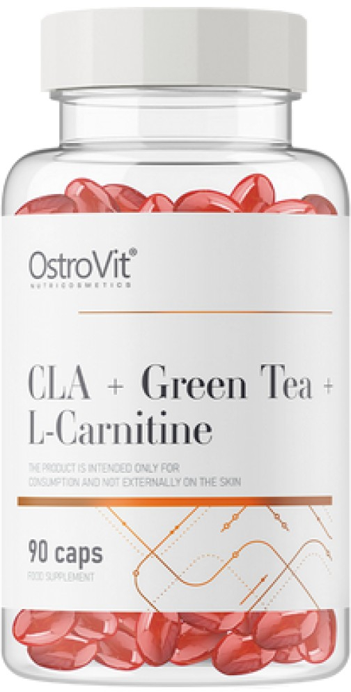 ostrovit cla green tea l carnitine OstroVit CLA + Green Tea + L-Carnitine [90 Softgels] • Find.gr